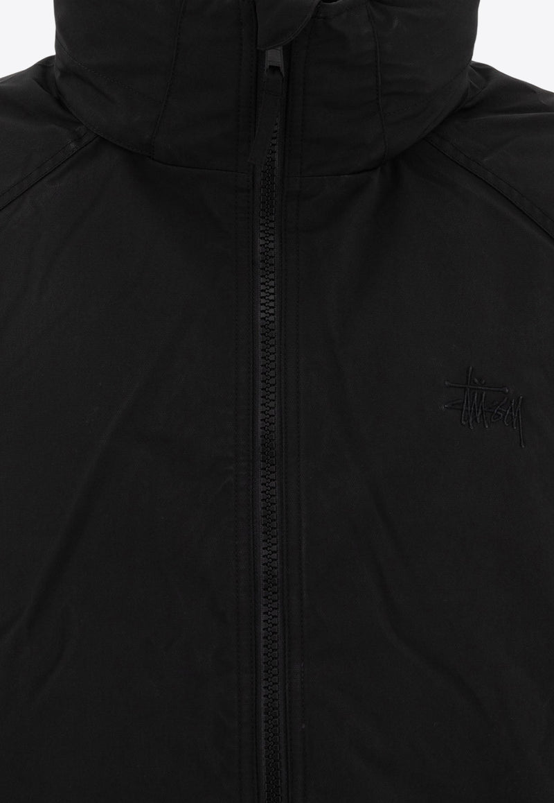 Stüssy Military-Style Zip-Up Jacket Black 1157910001 BLACK_72921