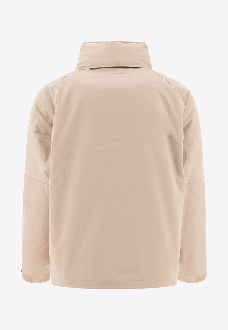 Stüssy Military-Style Zip-Up Jacket Gray 1157911015 STONE_72934