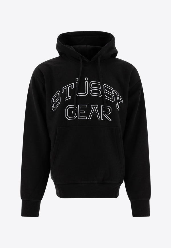 Stüssy Essential Gear Hoodie Black 19250350001 BLACK_72938