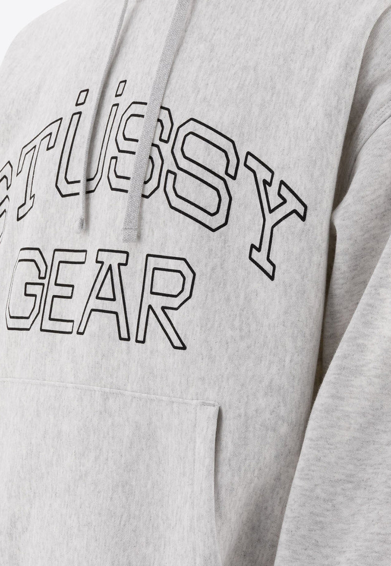 Stüssy Essential Gear Hoodie Gray 19250350062 ASH HEATHER_72874