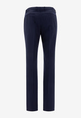 Givenchy Striped Tailored Pants Blue BM51H515Q9402_73068
