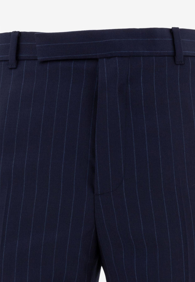 Givenchy Striped Tailored Pants Blue BM51H515Q9402_73068