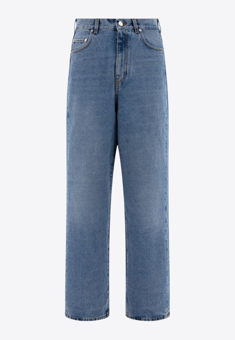 Séfr Disco Cut Washed Wide-Leg Jeans Blue FW24DISCOCUTCOUCOUNTRY BLUE_73062