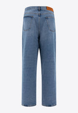 Séfr Disco Cut Washed Wide-Leg Jeans Blue FW24DISCOCUTCOUCOUNTRY BLUE_73062