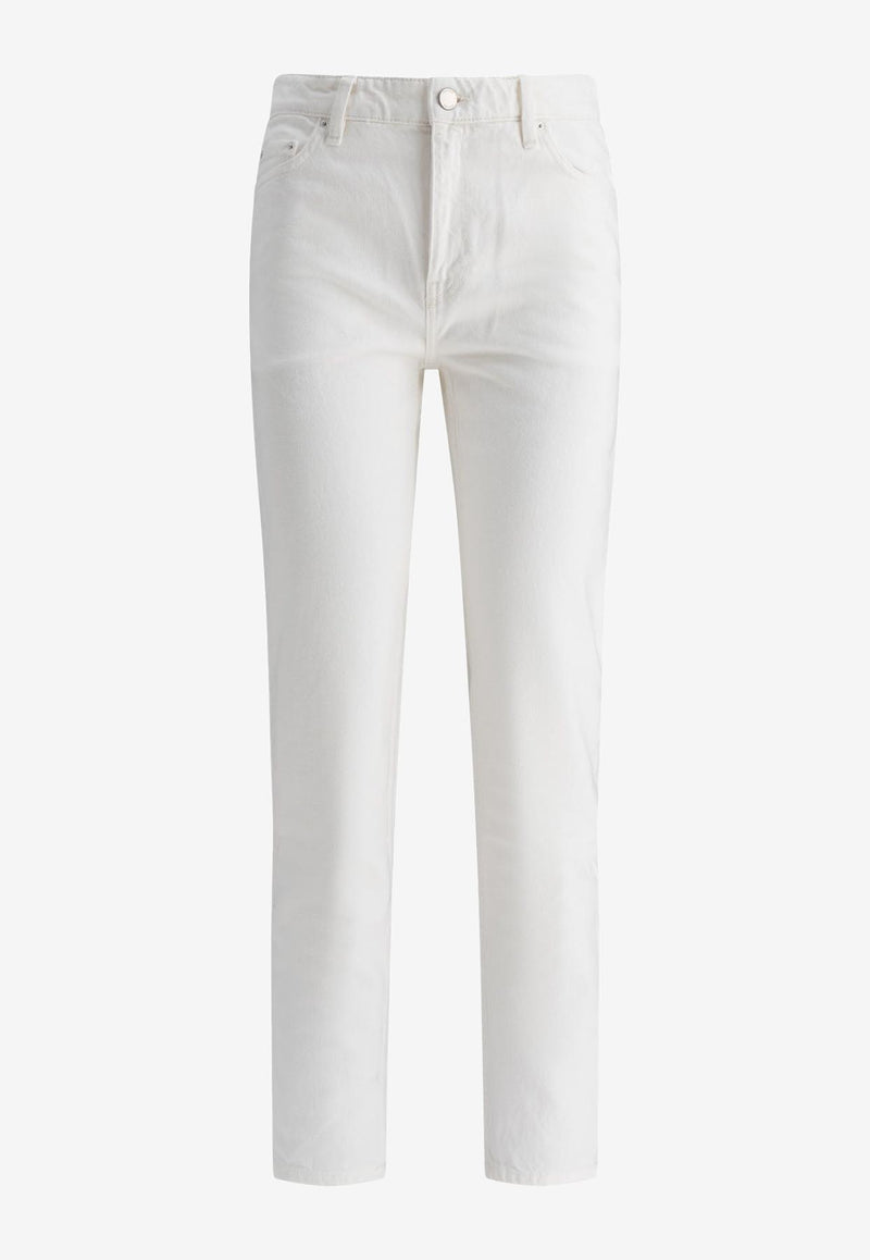 Toteme Low Tapered Jeans White 244-WRB0222-FB0083 32047_73003