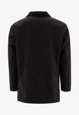 Goldwin Wool-Blend Single-Breasted Blazer Black GL14303BLACK GRAY_73263