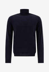 John Smedley Cherwell Turtleneck Sweater  Midnight Blue CHERWELLMIDNIGHT_73408