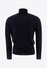 John Smedley Cherwell Turtleneck Sweater  Midnight Blue CHERWELLMIDNIGHT_73408