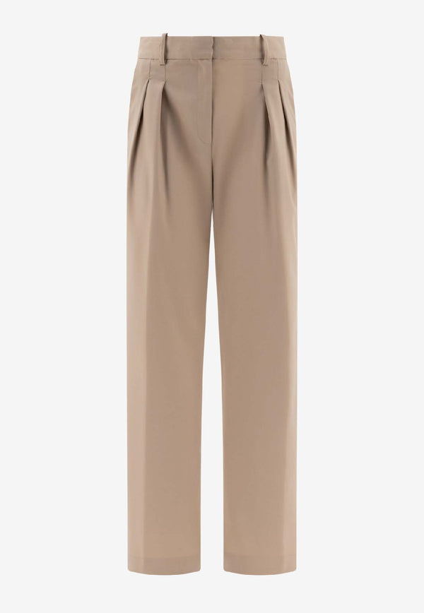 Loulou Studio Sbiru Tailored Pants Beige SBIRUBEIGE_73309