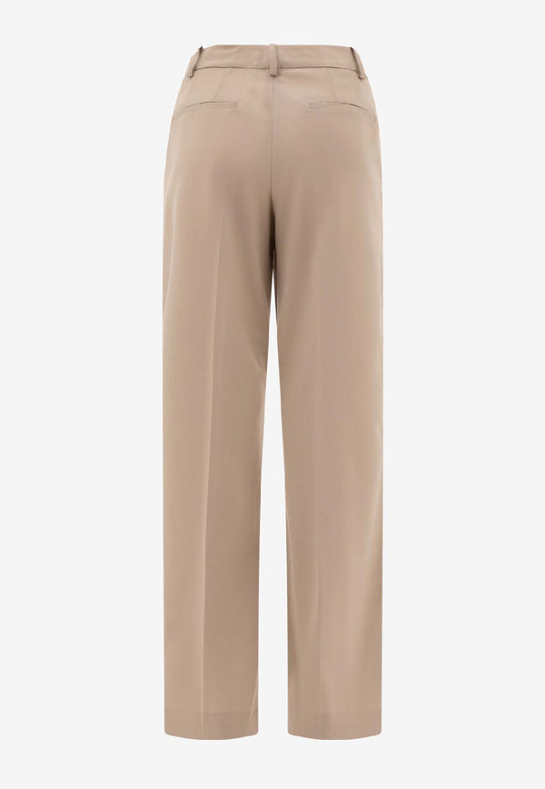 Loulou Studio Sbiru Tailored Pants Beige SBIRUBEIGE_73309