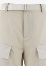 Sacai Belted Cargo Pants Beige 24-07512051_73332