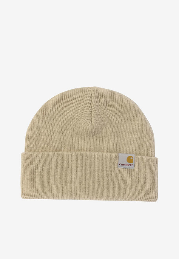 Carhartt Wip Stratus Logo Patch Beanie Beige I025741G1.XX_73524