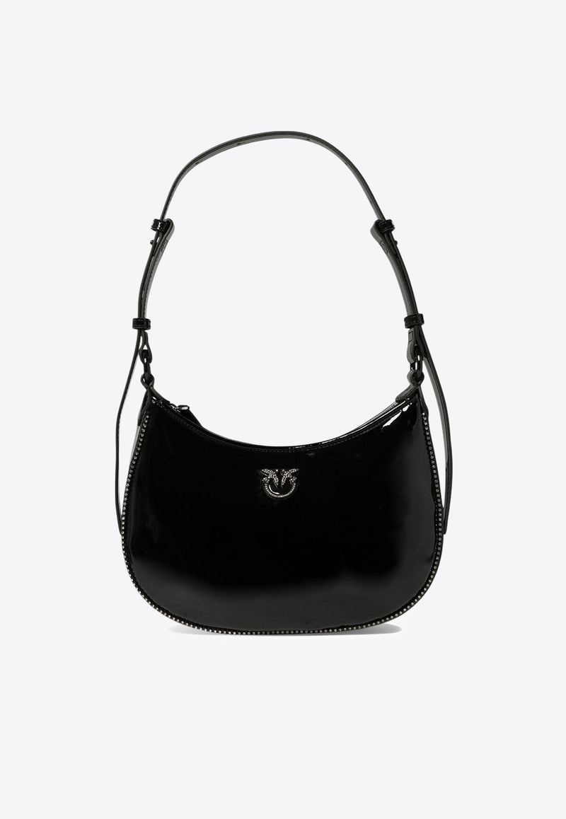 PINKO Love Birds Shoulder Bag  Black 102790A20GZ99B_73508