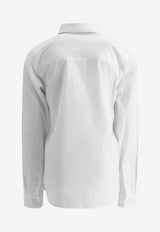 Burberry Kids Boys Essential Long-Sleeved Shirt White 8092514_73647