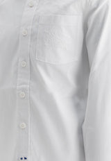 Burberry Kids Boys Essential Long-Sleeved Shirt White 8092514_73647