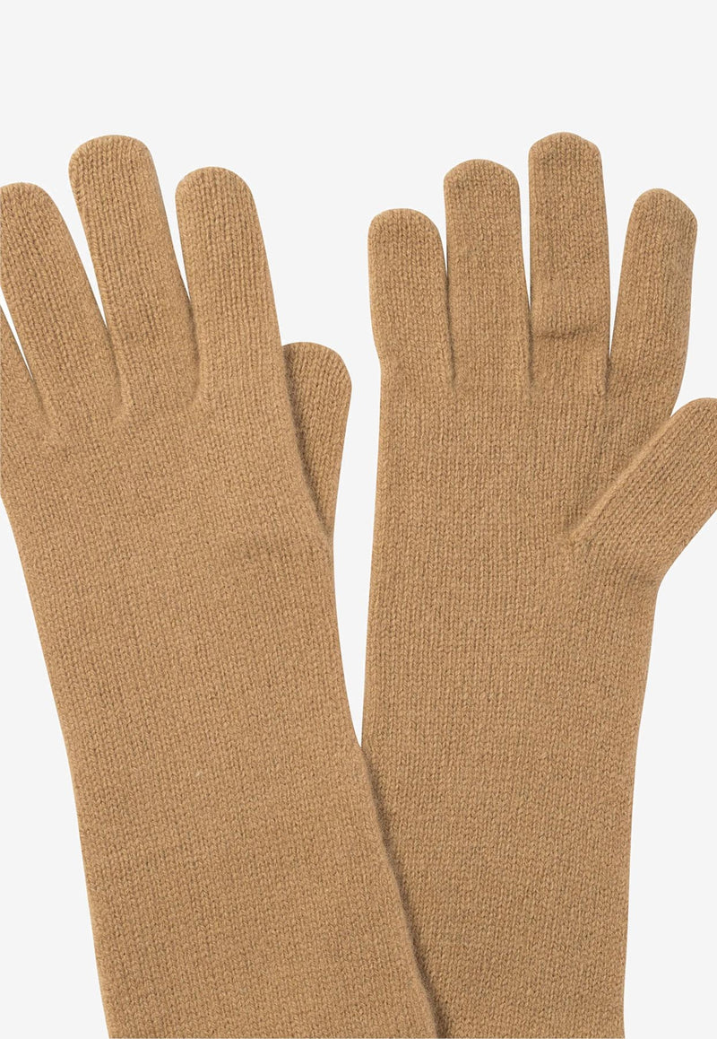 Toteme Long Knit Gloves  Beige 244-WSG0009-YA0004033_73752