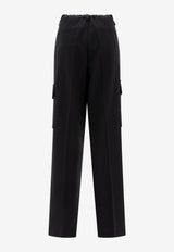 Wool-Blend Cargo Pants