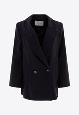 Ivy Oak Jenna Double-Breasted Blazer Navy IO119100JENNABL900_73821