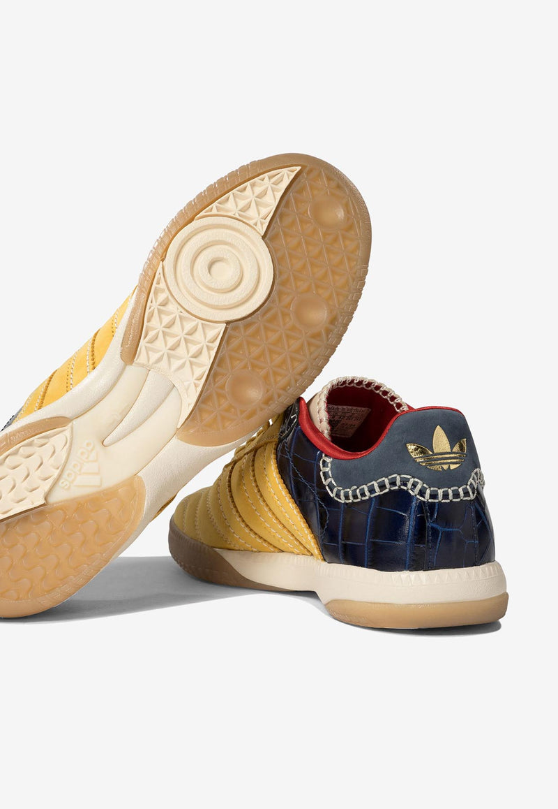 Adidas X Wales Bonner Samba Leather Sneakers  Yellow IH8407_73892