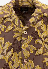 Needles Cabana Floral Shirt Brown PU224A-BROWN_74132