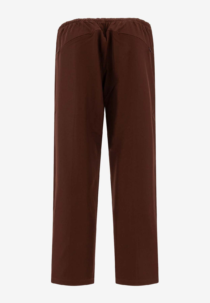Needles W.U. Straight-Leg Pants Brown PU214C-BROWN_74133