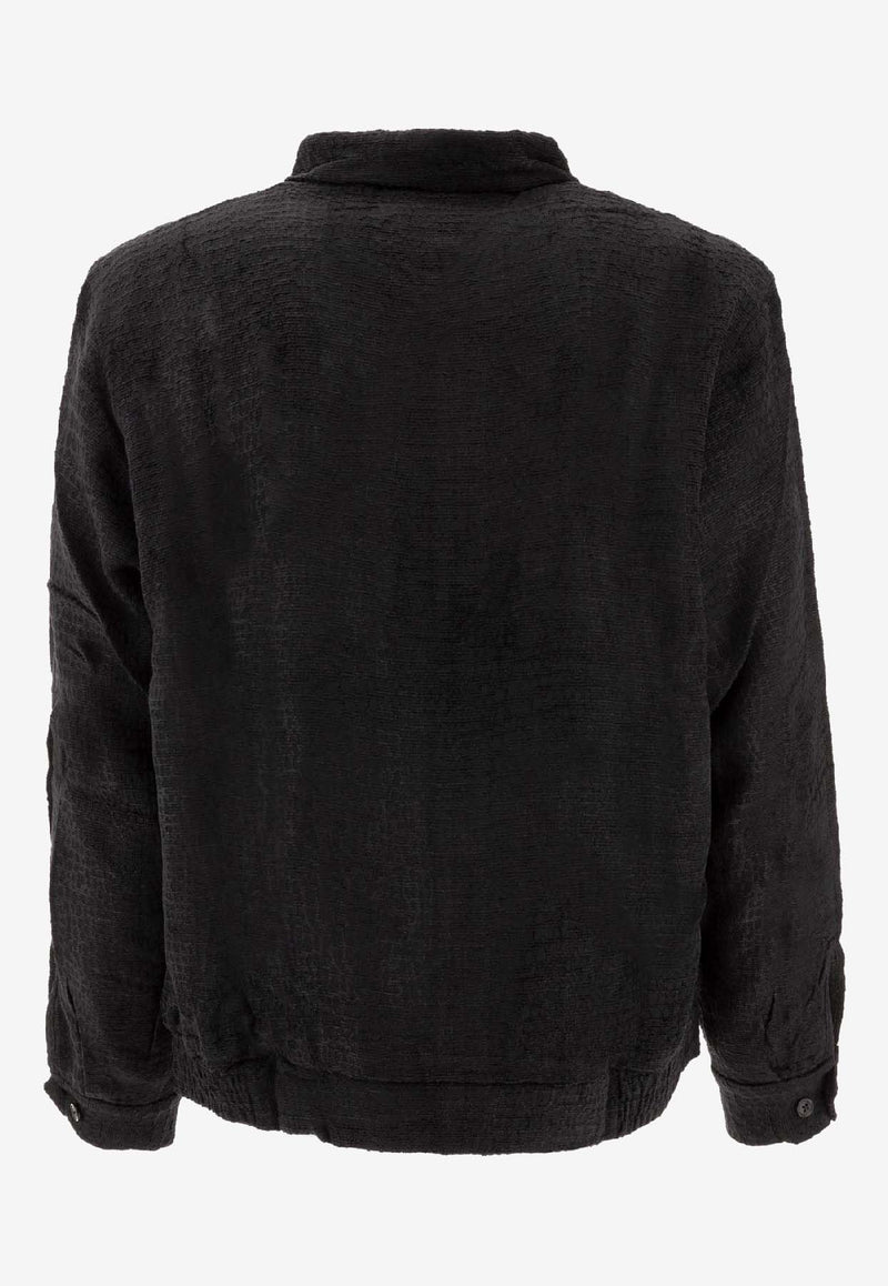 Needles Sport Jacquard Jacket  Black PU132B-BLACK_74139