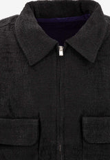 Needles Sport Jacquard Jacket  Black PU132B-BLACK_74139