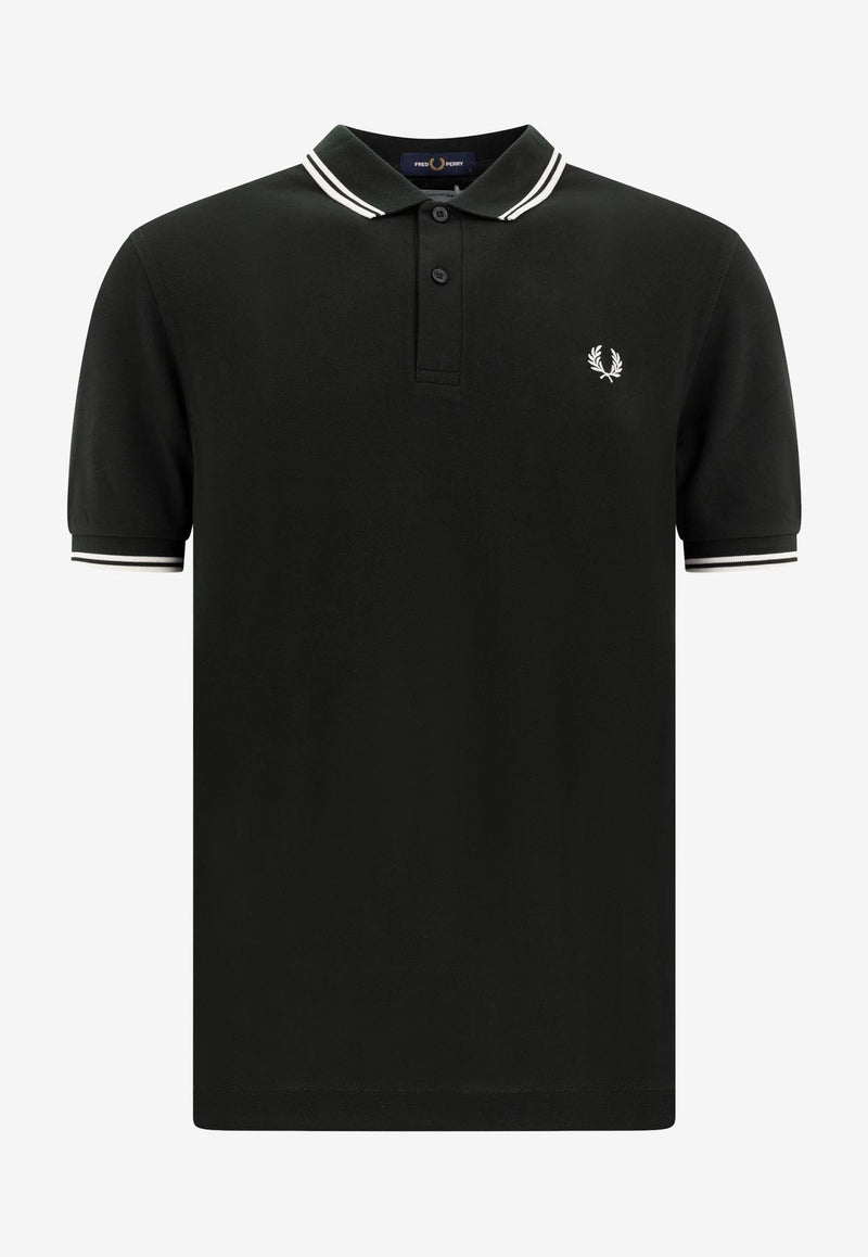 Comme Des Garçons Shirt X Fred Perry Strong Will Polo T-shirt Green FN-T502-W24GREEN_74251