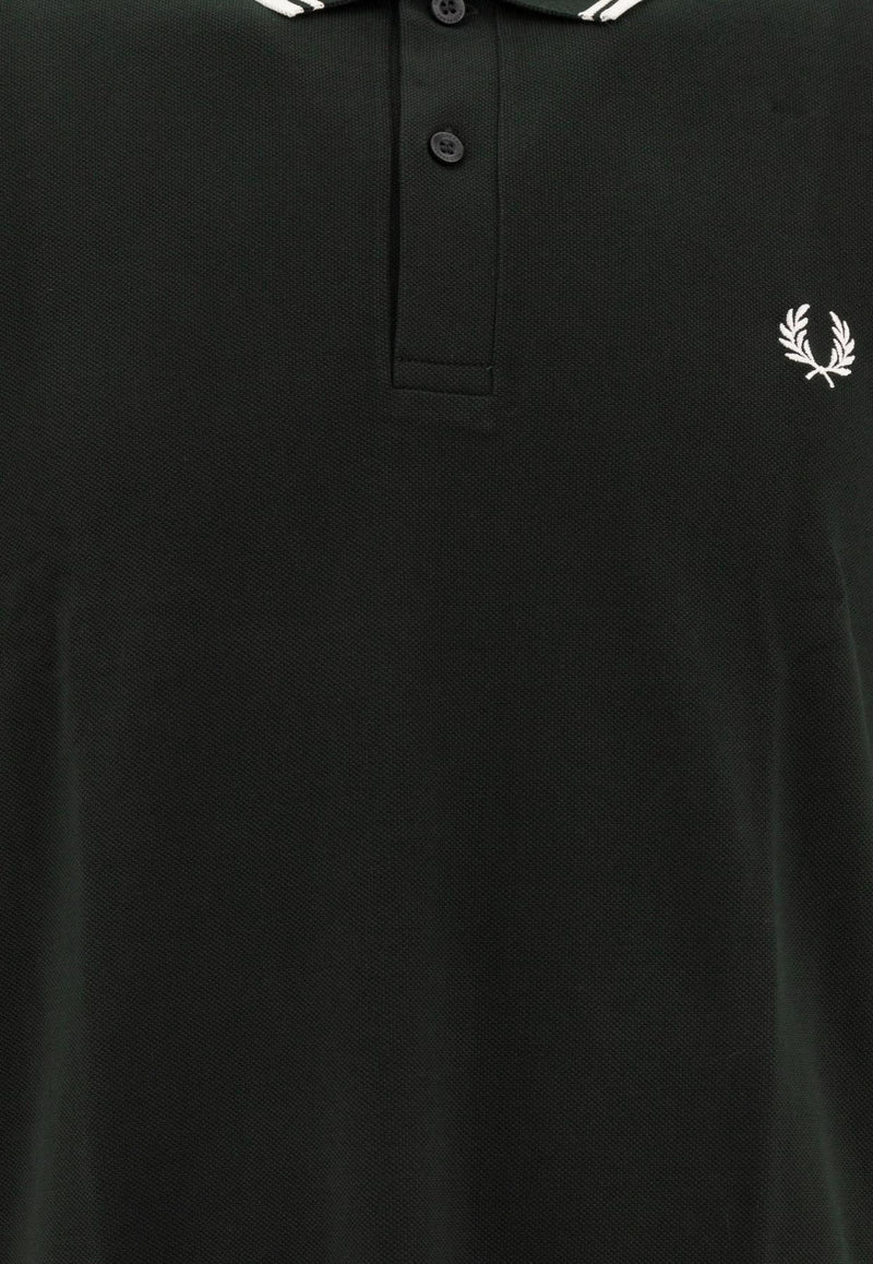 Comme Des Garçons Shirt X Fred Perry Strong Will Polo T-shirt Green FN-T502-W24GREEN_74251