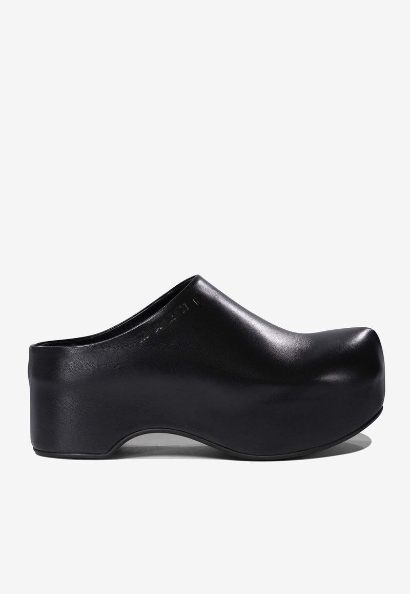 Marni Chunky Clog Sabot  Black SBMS009704P362800N99_74329