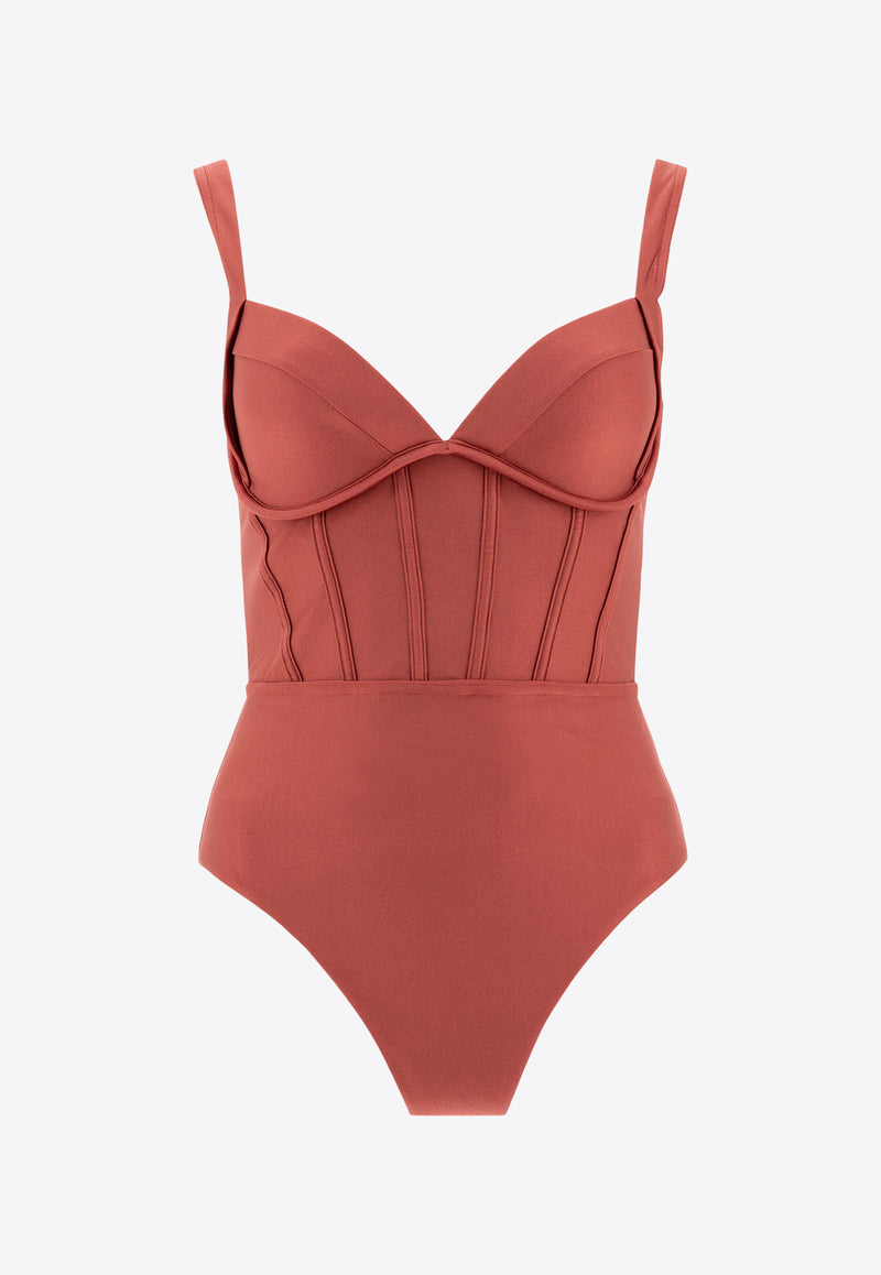 Zimmermann Acacia Corset Swimsuit 1222WRS252MUS_74366