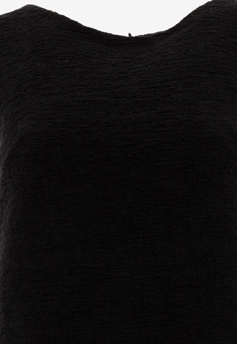 Loulou Studio Maley Mini Dress Black MALEYBLACK_74370