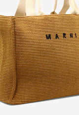 Marni Large East-West Raffia Tote Bag Natural SHMP0078U0P3860Z0R42_74397