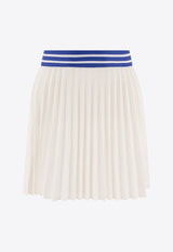 BODE Court Pleated Mini Skirt Cream WRF24CS021CREAM_74512