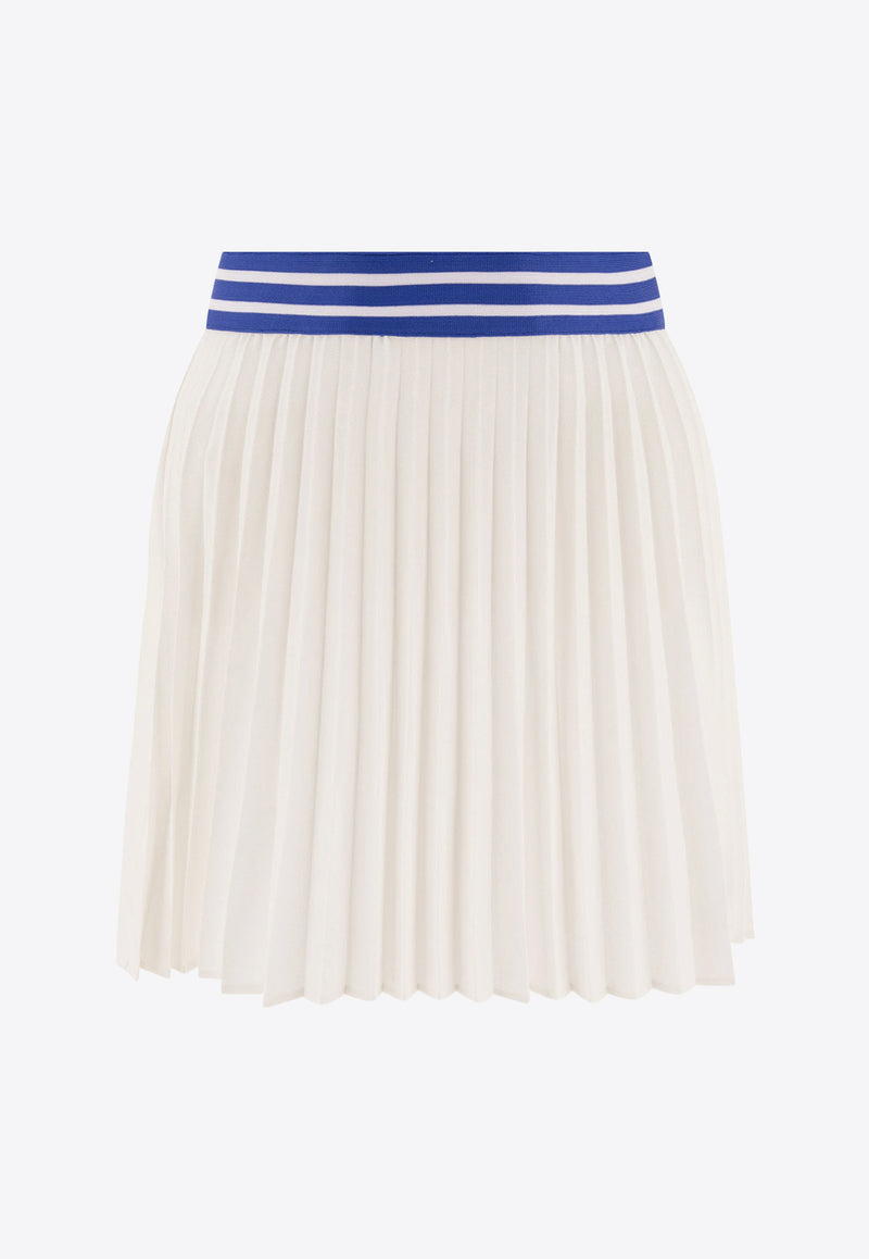 BODE Court Pleated Mini Skirt Cream WRF24CS021CREAM_74512