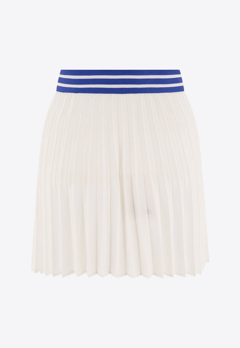BODE Court Pleated Mini Skirt Cream WRF24CS021CREAM_74512