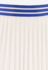 BODE Court Pleated Mini Skirt Cream WRF24CS021CREAM_74512