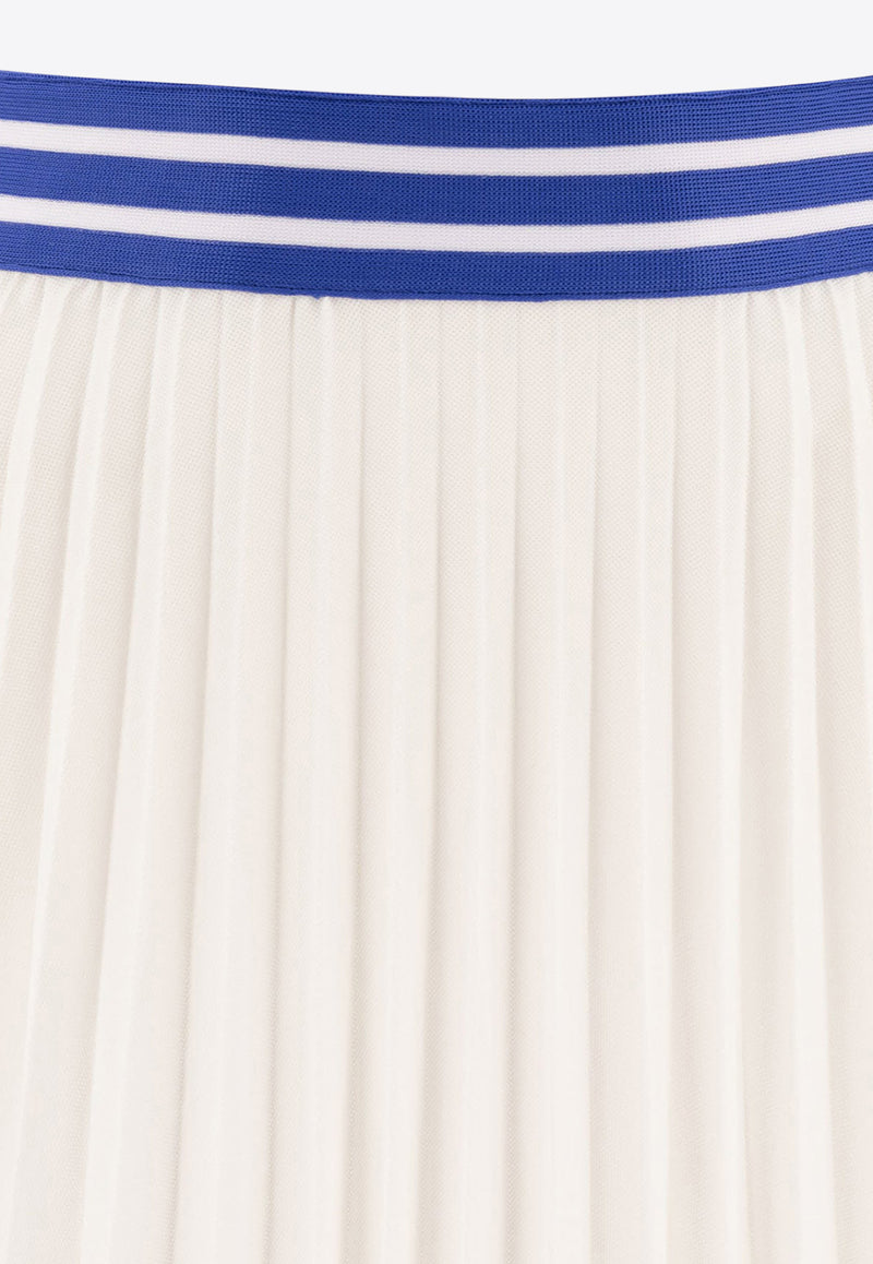 BODE Court Pleated Mini Skirt Cream WRF24CS021CREAM_74512