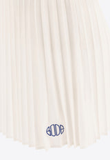 BODE Court Pleated Mini Skirt Cream WRF24CS021CREAM_74512