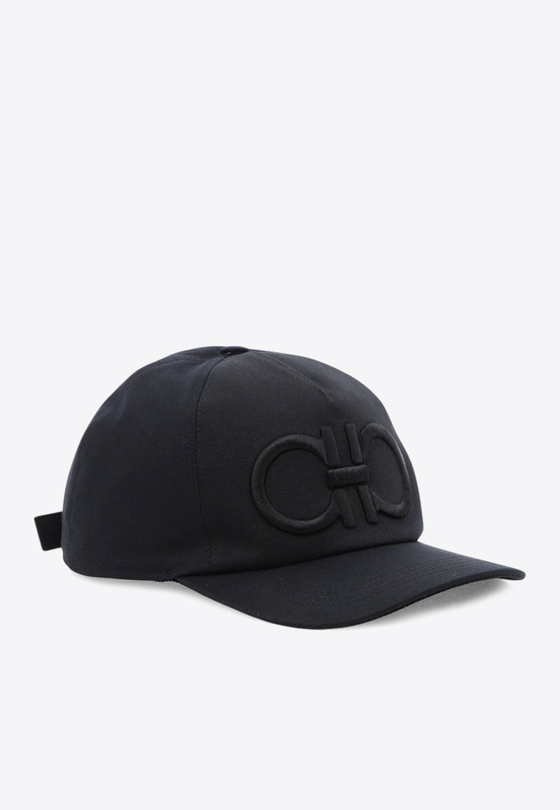 Ferragamo Gancini-Embroidered Baseball Cap 0751009_74667