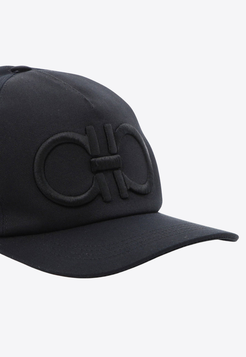 Ferragamo Gancini-Embroidered Baseball Cap 0751009_74667