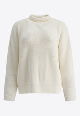 Rakkì Crewneck Knit Sweater JOLIE WVBIANCO LANA_74589