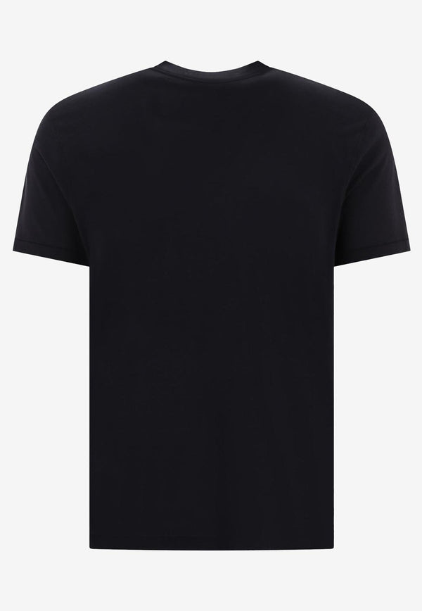 Tom Ford Basic Crewneck T-shirt Black JCS004JMT002S23LB999_74862