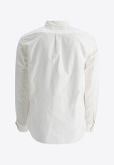 Beams Plus Classic Buttoned Shirt White 3811001113901_74964