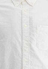 Beams Plus Classic Buttoned Shirt White 3811001113901_74964