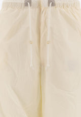 Beams Plus Elastic-Waist Track Pants White 3824031413905_75065