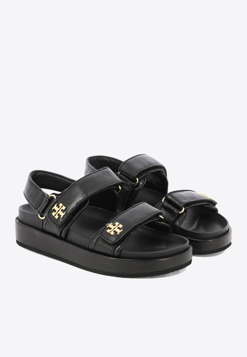 Tory Burch Kira Leather Flatform Sandals Black 144328001_75218