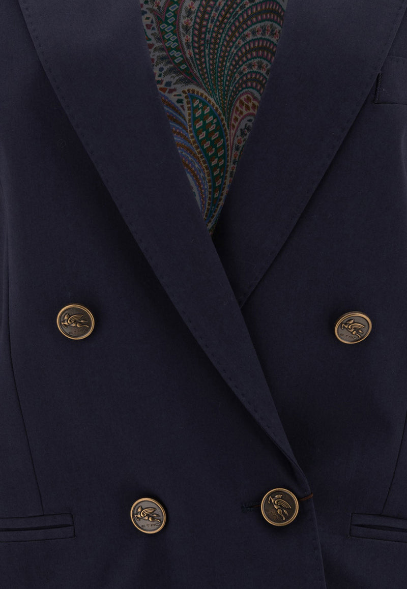 Etro Double-Breasted Blazer WRCA007099TUEG0B3895_75240