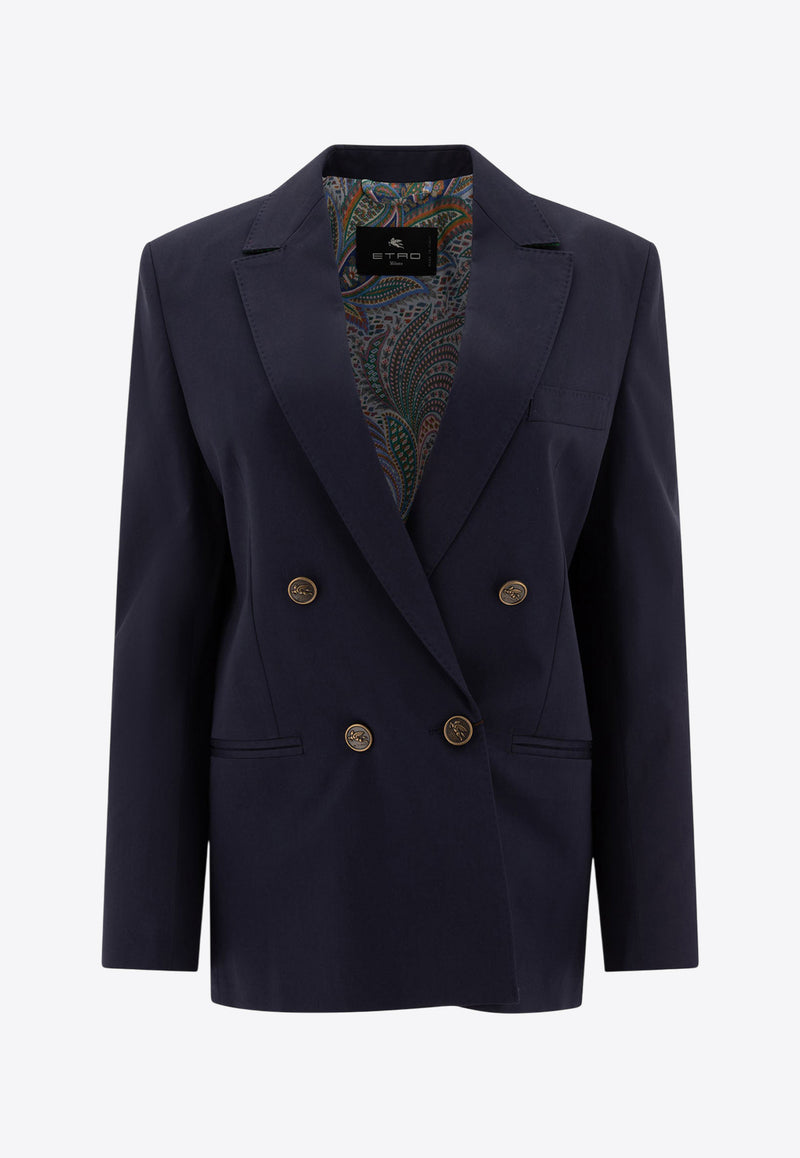Etro Double-Breasted Blazer WRCA007099TUEG0B3895_75240