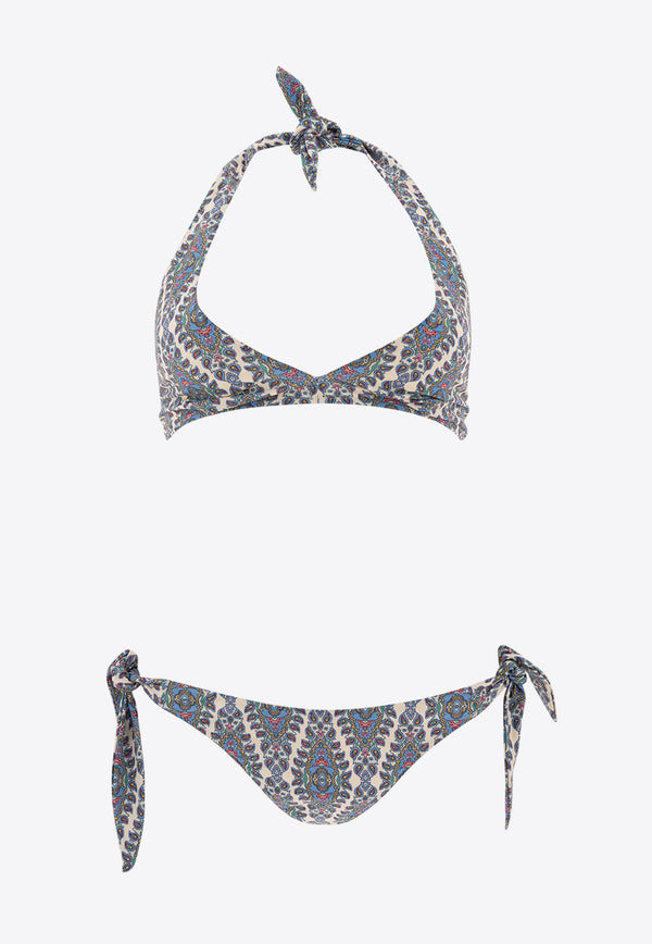 Etro Floral-Pattern Two-Piece Bikini WRPB0007AK723X0800_75243